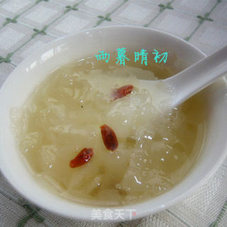 【营养滋补】枸杞银耳羹的做法步骤：4