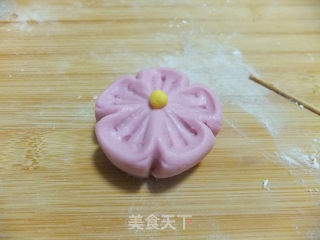 梅花糯米团的做法步骤：11