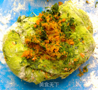 菠菜胡萝卜窝窝—健康绿色食品九阳原汁机的做法步骤：6