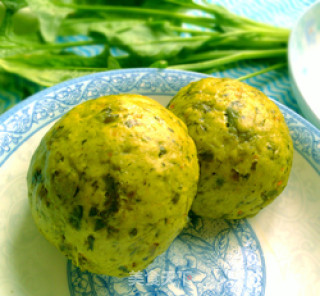 菠菜胡萝卜窝窝—健康绿色食品九阳原汁机的做法步骤：12