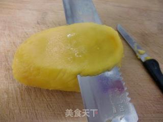 芒果栗子奶油蛋糕的做法步骤：7