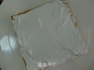 芒果栗子奶油蛋糕的做法步骤：9