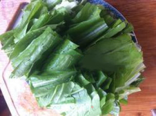 快手菜-----蒜蓉油麦的做法步骤：1