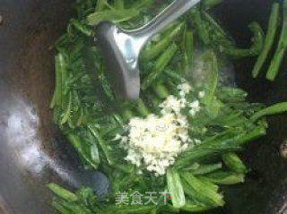 快手菜-----蒜蓉油麦的做法步骤：7