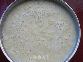 米酒玉米木瓜羹的做法步骤：3