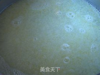 米酒玉米木瓜羹的做法步骤：4