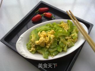 苦瓜扒蛋的做法步骤：9