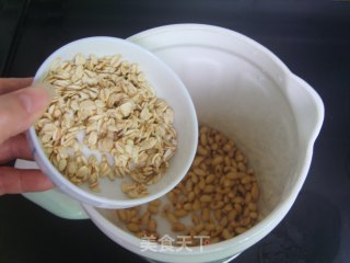【营养豆奶】——燕麦豆奶的做法步骤：3