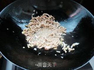 肉丝酱拌菠菜的做法步骤：4