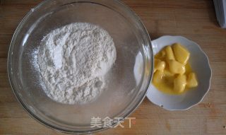 豆沙酥球的做法步骤：2