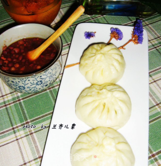 有酱香味的－－肉素搭配的豇豆包子的做法步骤：13