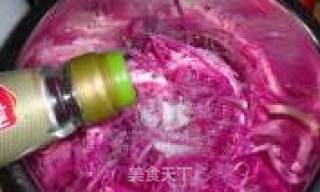 凉拌花心萝卜的做法步骤：6