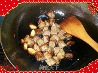 巧妇——黑蒜子牛肉粒的做法步骤：7