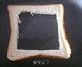 创意早餐---培根煎蛋的做法步骤：3