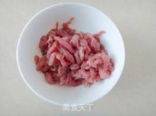 咸蒜苔炒肉的做法步骤：2