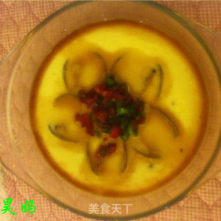 蛤蜊蒸蛋的做法步骤：9