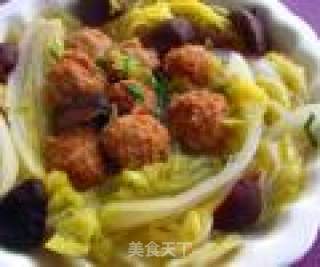 大白菜圆子的做法步骤：12