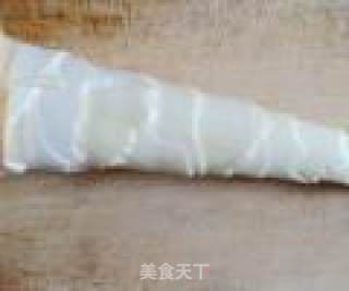腊肉炒竹笋的做法步骤：1