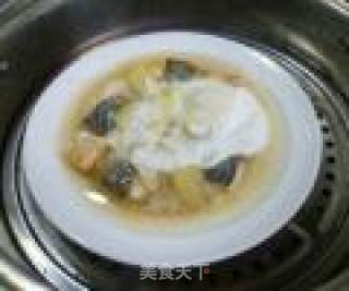 鸡蛋蒸咸鱼的做法步骤：9
