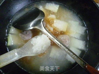 冬瓜牛肉丸粉丝汤的做法步骤：8