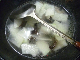 黑木耳冬瓜汤的做法步骤：10
