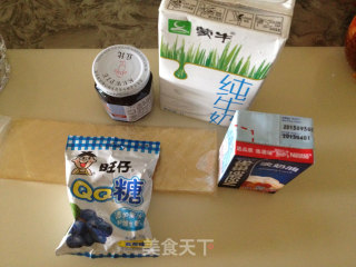 蓝莓慕斯的做法步骤：1