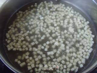 荠菜豆腐羹的做法步骤：4