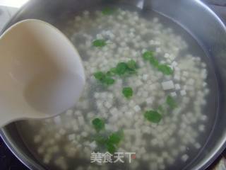 荠菜豆腐羹的做法步骤：6