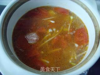 夏日滋补靓汤---番茄肉丸汤的做法步骤：8
