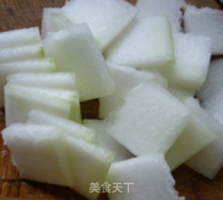酸辣菜冬瓜汤的做法步骤：3