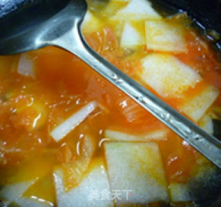 酸辣菜冬瓜汤的做法步骤：9