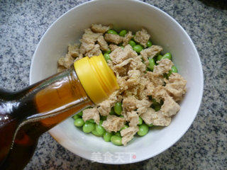 醉麸拌毛豆的做法步骤：9