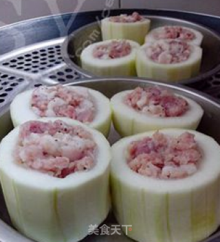 【蒸出原汁原味】迷你节瓜盅的做法步骤：4