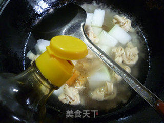 千张结烧冬瓜的做法步骤：7
