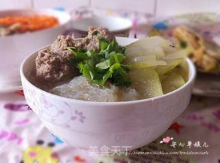 冬瓜丸子汤的做法步骤：16