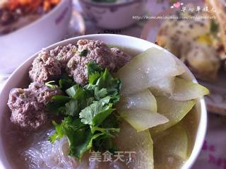 冬瓜丸子汤的做法步骤：18