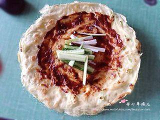 煎饼卷大葱的做法步骤：11