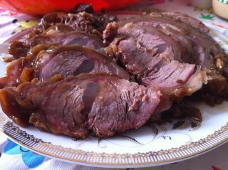 煎饼卷大葱的做法步骤：14