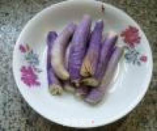 虾皮拌茄子的做法步骤：6