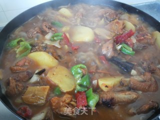 大盘鸡的做法步骤：13