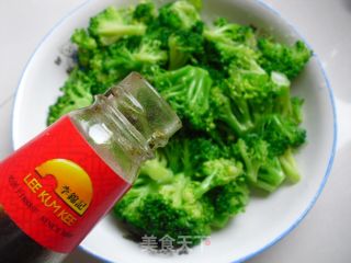 蚝油西兰花的做法步骤：6