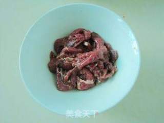 薄荷牛肉片的做法步骤：2