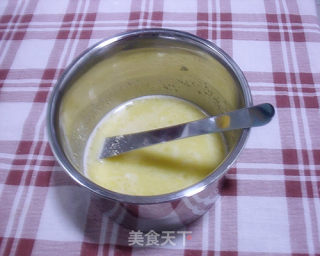 橙皮提子玉米糕的做法步骤：4