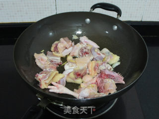 【干贝粉条炖土鸡】的做法步骤：3