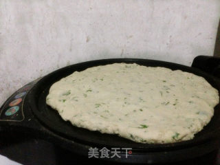 荞麦香芹饼的做法步骤：4