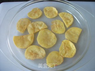 微波薯片的做法步骤：7