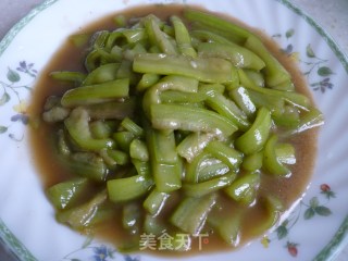 蚝油烧丝瓜的做法步骤：6