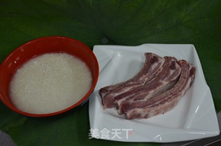 荷叶糯米排骨的做法步骤：1
