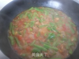 豆角蒸面的做法步骤：11