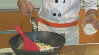 三丝炒意大利面的做法步骤：4